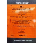 Professional's Constitution of India Bare Act [Edn. 2021]